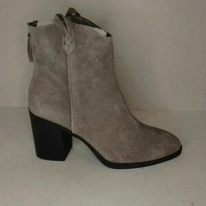 MIA Ankle western booties leather upper size 8